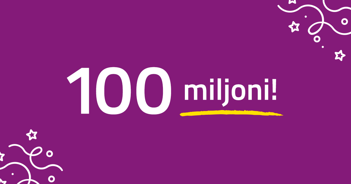 indexo sasniedz 100 miljonus, uzlabo nosacījumus