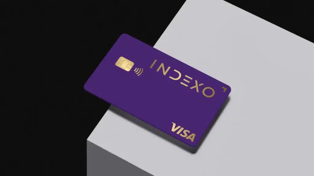First transactions made with INDEXO Bank cards 3 Purple