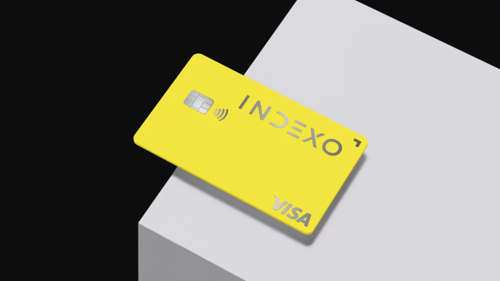 First transactions made with INDEXO Bank cards 1 Yellow