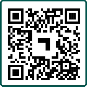 QR kods, kuru skenējot, nonāk Apple App Store vai Google Play store veikalos, kur var lejupielādēt INDEXO Bankas aplikāciju